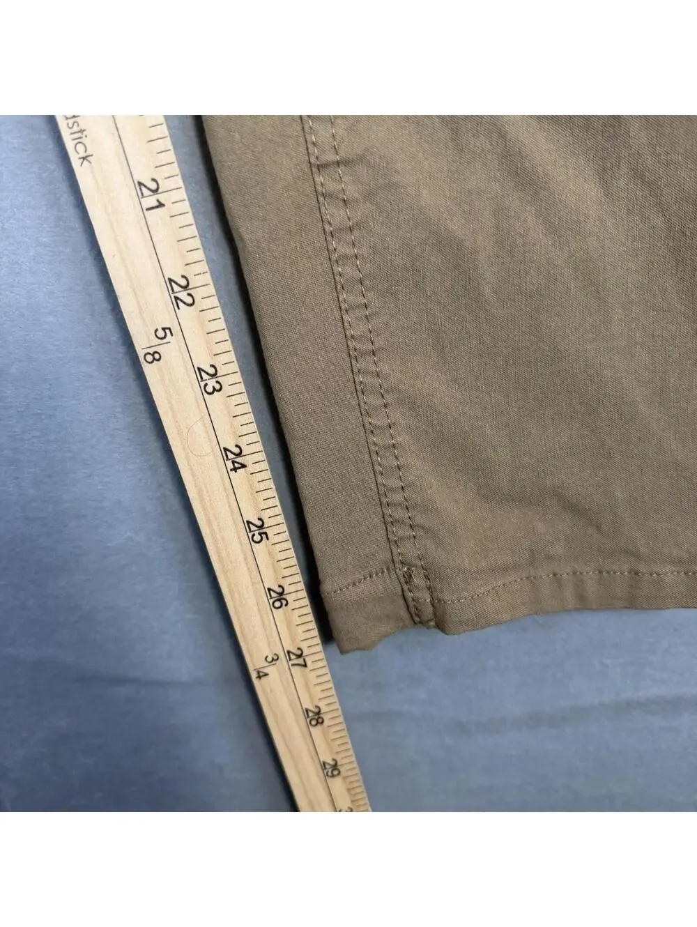 Projek Raw Pants Mens Large Khaki Classic Tech Tapered Performance Stretch